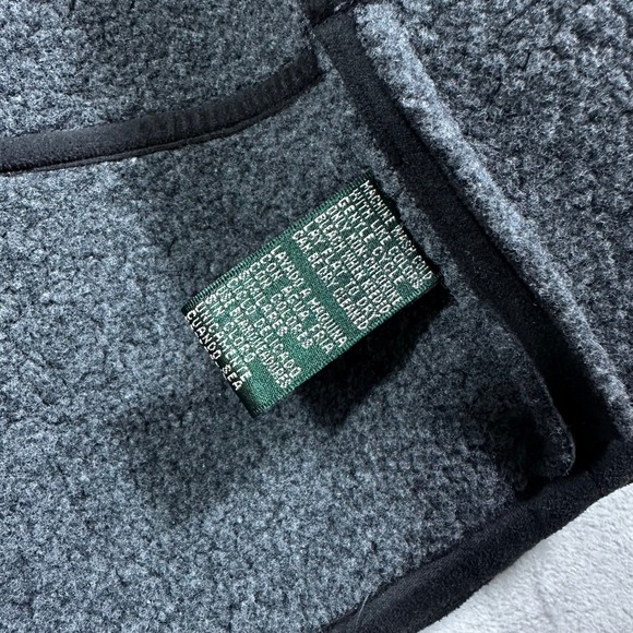 Lauren Ralph Lauren Womens‎ Fleece Lined Jacket Suede Like Size Large Black Zip - Picture 5 of 8